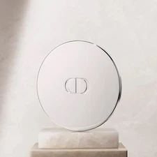 CHRISTIAN DIOR Silver Candle Cover Lid NEW!