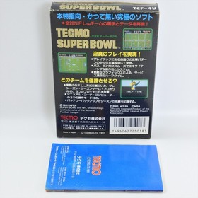 TECMO SUPER BOWL Famicom Nintendo 2317 fc