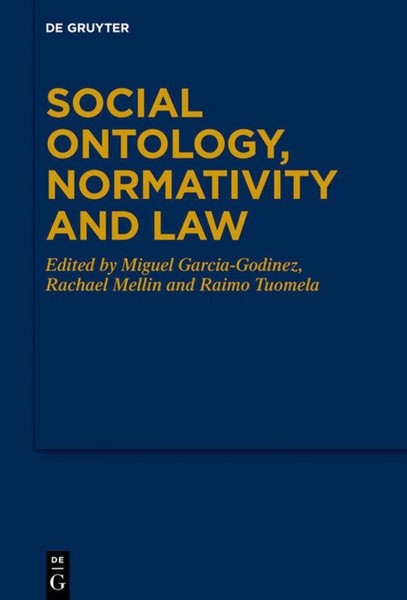 Social Ontology, Normativity And Law Miguel Garcia-Godinez-image