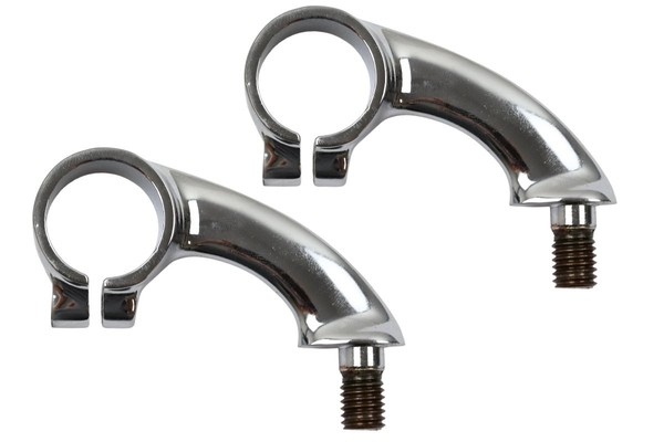Lenkerhalter (Paar) FüR Ifa, Mz Bk 350 - Verchromt-image