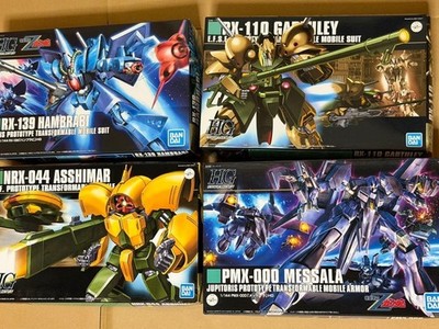 GUNDAM Hambrabi Asshimar Messala Gabthley HG 1:144 SET Model Kit