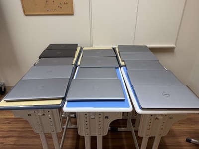 Lot of 10 Dell HP Lenovo Laptop Intel 10th/11th Gen 16GB RAM 256GB SSD Win11 Pro