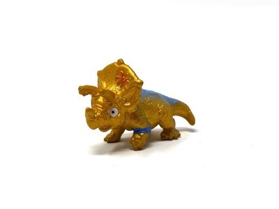 Zuru Smashers Dino Island Series 5 Gold Tundra Triceratops Exclusive