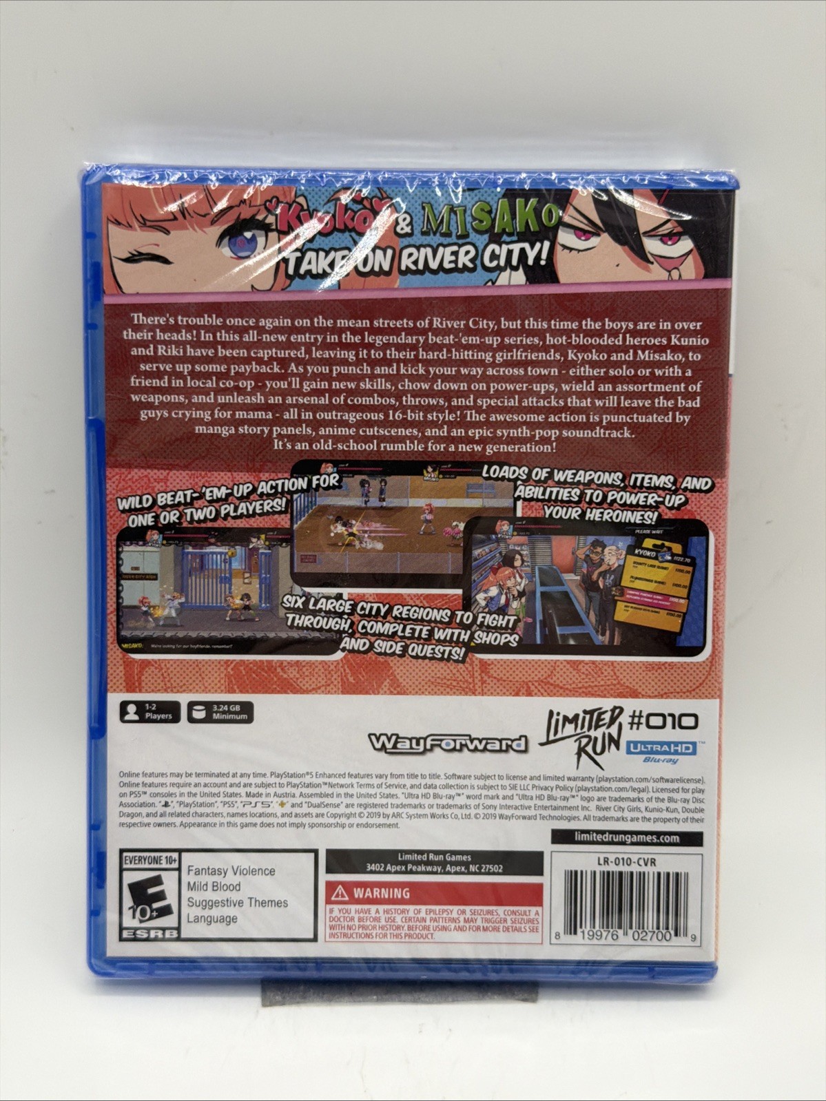 River City Girls Sony PlayStation 5 Brand New PS5 Limited Run # 10