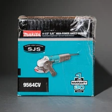 Makita 13 Amp 4-1/2" Corded SJS High-Power Angle Grinder Variable Speed 9564CV