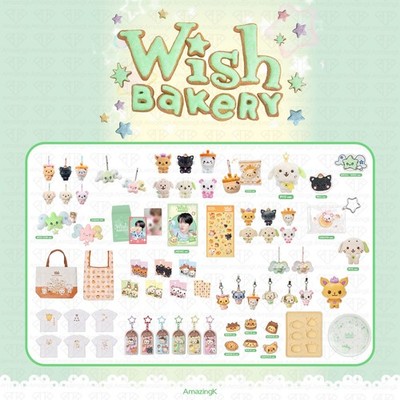 NCTWISH WISH BAKERY MD POPUP ユウシ バブルニャン NCT WISH - Peek-Up Figure [WISH BAKERY Pop-Up Official MD] - K PLACE