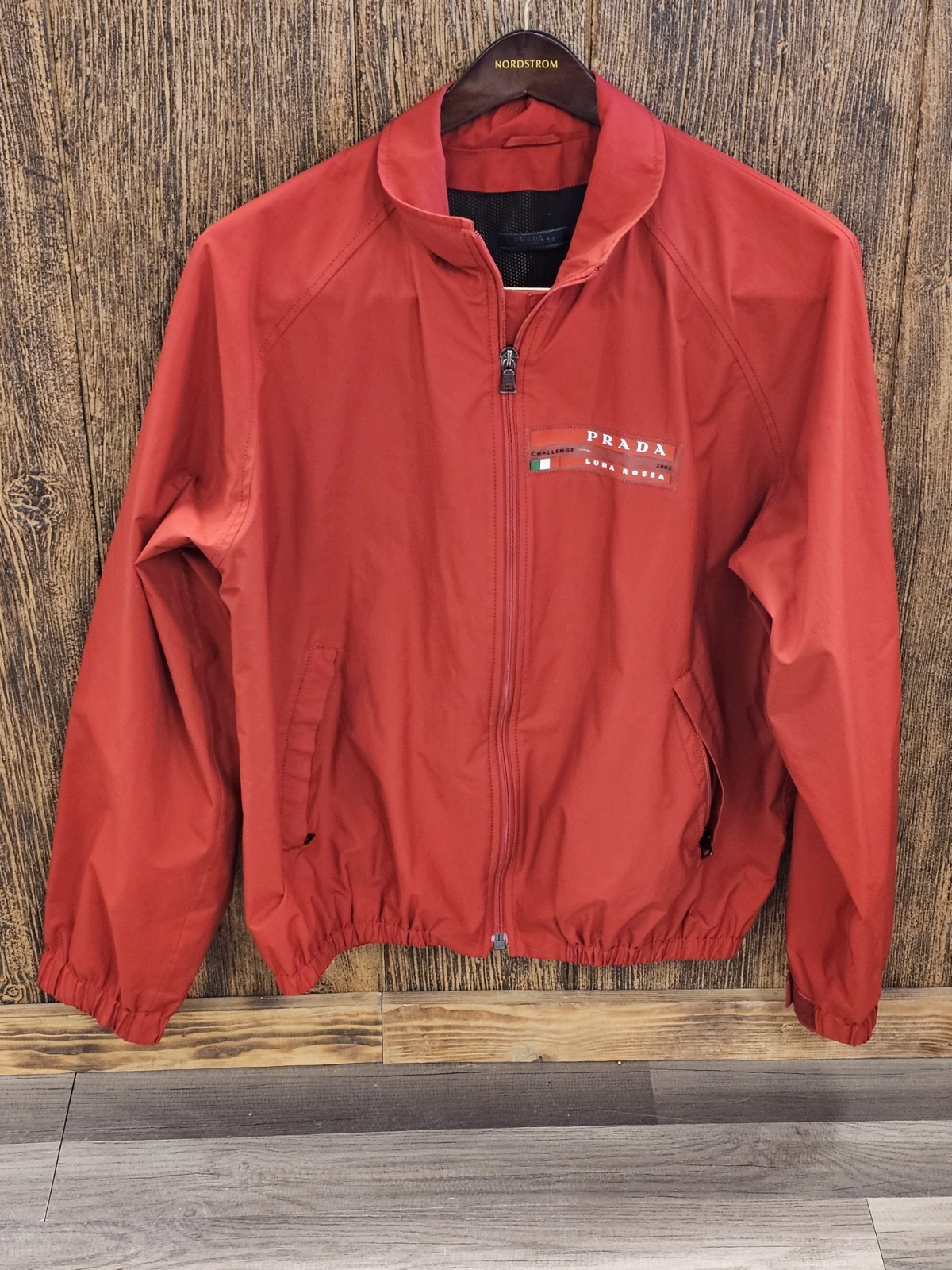 Vintage Red Prada Luna Rossa Sailing Jacket 2003 Challenge Made In Italy Size 54 thumbnail 2
