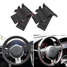 DIY Leder Lenkrad Lederbezug Abdeckung For Scion Toyota 86 Subaru BRZ 2012-2015