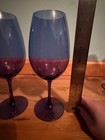 Pier 1 Imports Clarity Navy Blue Acrylic Wine Glass Set of 2 — photo 2