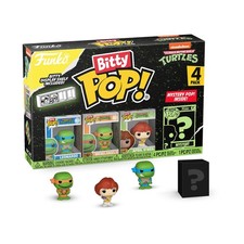 Funko Bitty Pop! Teenage Mutant Ninja Turtles - Leonardo, Michelangelo, April O’