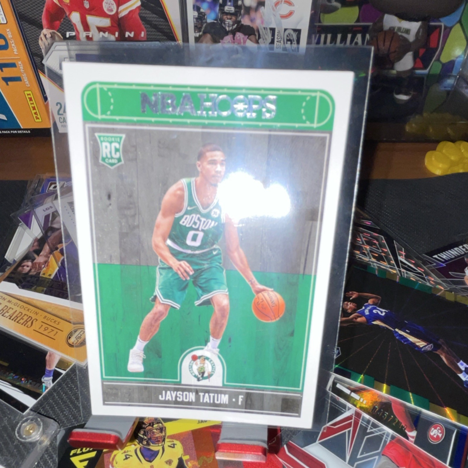 Panini NBA Hoops Platinum Rookie Jayson Tatum #253 Boston Celtics 2017-18