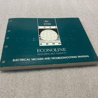 1998 FORD ECONOLINE 98.5 CLEAN V EVTM SHOP MANUAL free Ship ! Electrical Vacuum