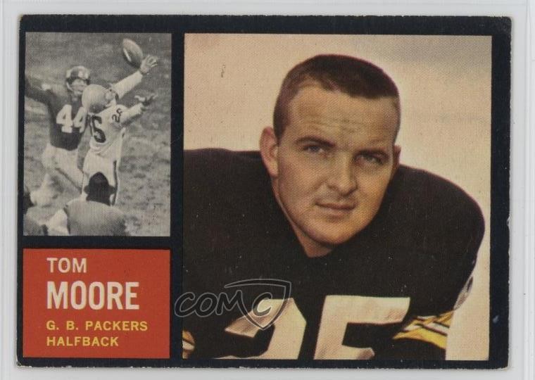 1962 Topps Tom Moore #65 0o9s