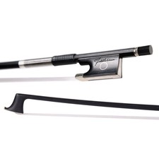 Fiddlerman Forever Vegan Black Carbon Fiber Violin Bow with 4/4,