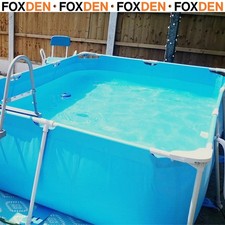 Large Swimming Pool with Filter Pump Steel Frame  Reinforced Sidewalls 292 x 190