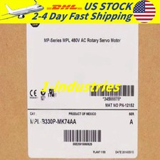 Brand New Allen-Bradley MPL-B330P-MK74AA Servo Motor 660V 5000 RPM 44V Brake