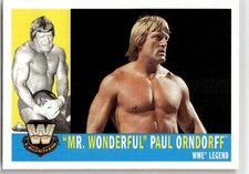 2006 Topps Heritage Chrome WWE Mr. Wonderful Paul Orndorff #83