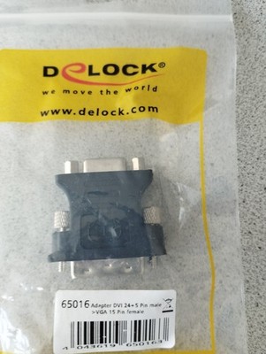 DVI-D zu VGA 24+5 Adapter Stecker Buchse Monitoradapter D-SUB Digital zu Analog