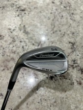 Cleveland CBX 54 12 Left Handed Sand Wedge LH Dynamic Gold 115 Steel SW