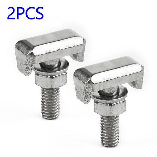 2pcs T-Bolts Part Replace Spare Stainless Steel Terminal Attachment Cable - Picture 2 of 12