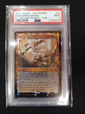 Mtg Ensnaring Bridge Foil Mps Partially Glossy Appraised Item Psa9