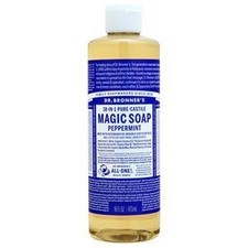 Dr. Bronner's Pure-Castile Magic Soap Peppermint 16 fl.oz