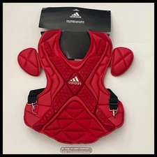 Adidas Catchers Chest Protector Pro Series 2.0 Red S99089 Size 17