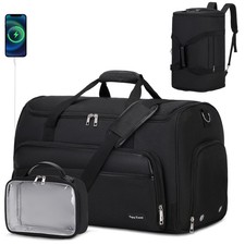 Garment Duffle Bags for Travel Convertible Garment Bag for Men Women Carry On