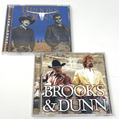 Brooks & Dunn 2 CD Lot Tight Rope If You See Her Neon Moon Boot Scootin Boogie