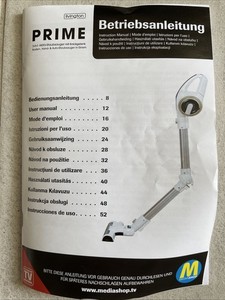 Ersatzteil Gebrauchsanleitung LIVINGTON Prime Akku Staubsauger Kabel- Beutellos
