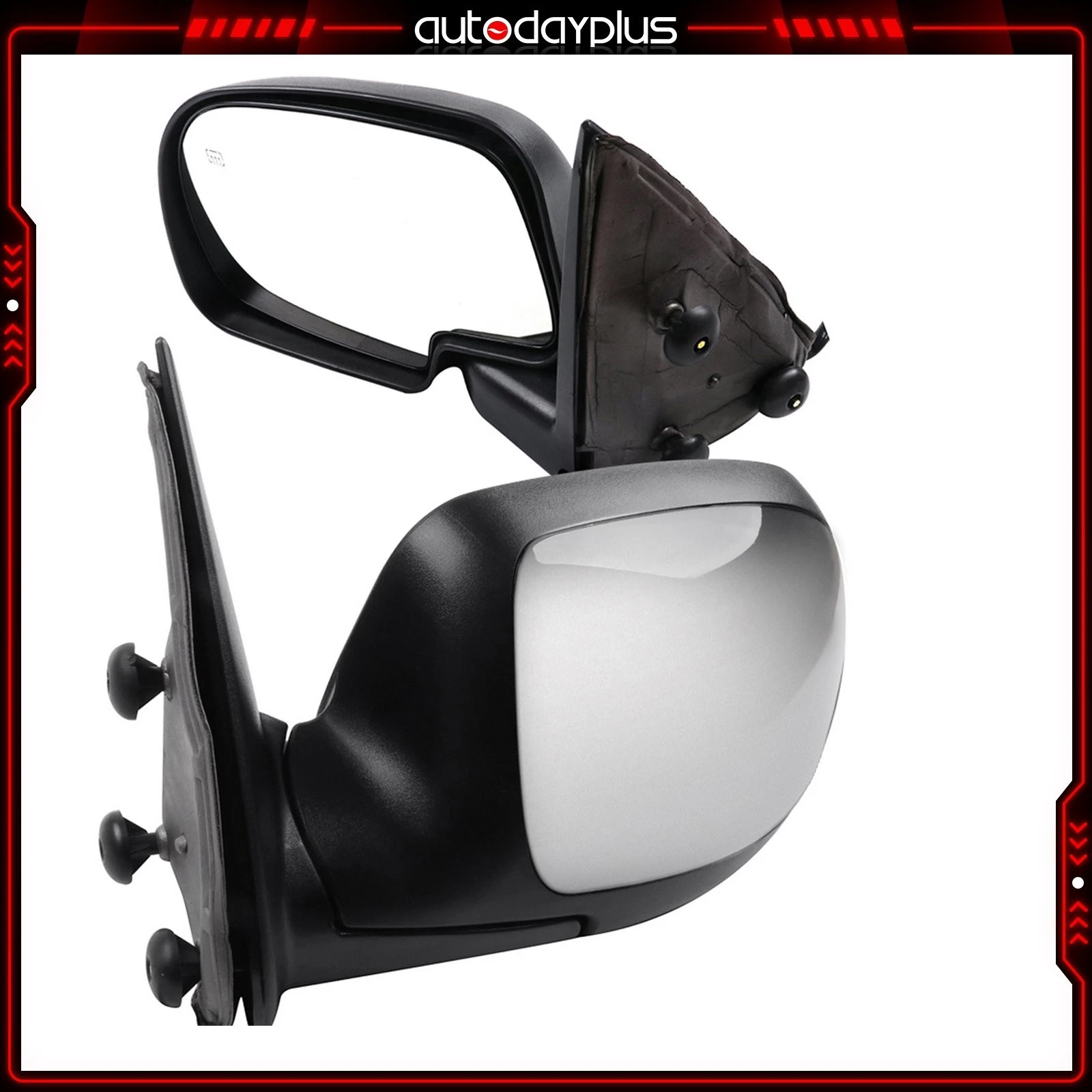 ?Chrome Heated Power Side View Mirrors Set For Chevy Gmc Truck Left & Right Pair
Opens in a new wind