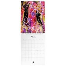 2X( Painting Wall Calendar Monthly Wall Calendar with Medieval  Pictures8335