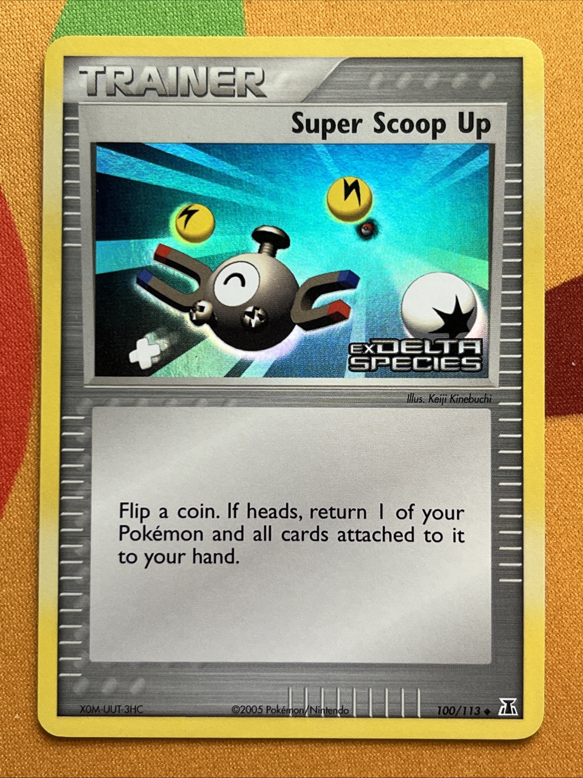 Pokemon Card - Super Scoop Up - Reverse Holo (100/113) ex Delta Species *LP*