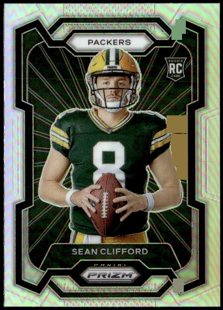 2023 Panini Prizm #327 Sean Clifford Rookie Variations Prizms Silver E1