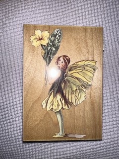 Stamps Happen #80225 Primrose Flower Fairy