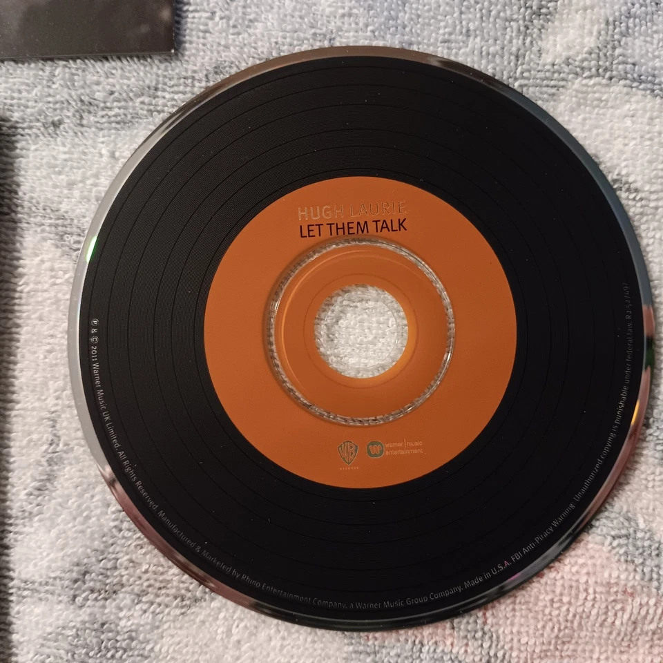 Hugh Laurie - Let Them Talk (CD, 2011, Warner Bros) Foto 4 de 4