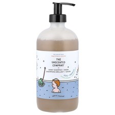 Kids, Shiny Shampoo  Wash, Fragrance Free, 16.9 fl oz 500 ml 
