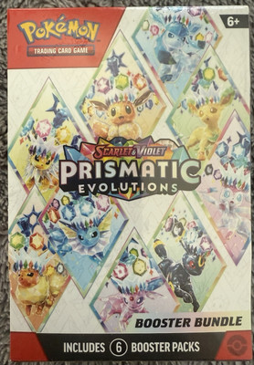 Pokémon TCG: Scarlet & Violet - Prismatic Evolutions Booster Bundle In hand!