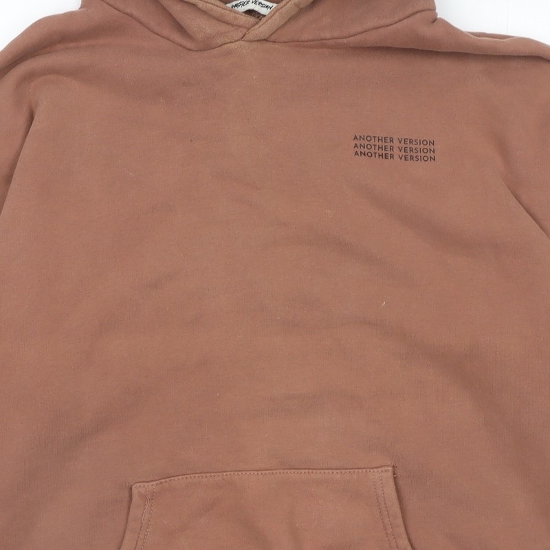 Another Version Women’s Brown Pullover Hoodie Siz… - image 9