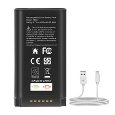 8000mAh Battery for eufy E340/C31 Video Doorbell Rechargeable With USB-C Cable