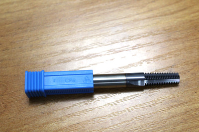 5/16''-27 NPT ADVENT CARBIDE THREAD MILL 4 FLUTE .308'' x .312'' x .741'' x 3'' OAL