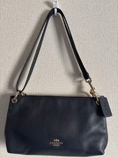 COACH Dark Navy Shoulder Bag 2a