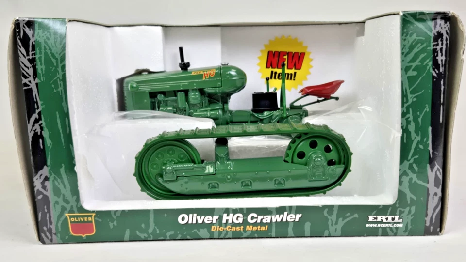 Never Opened 2002 AGCO Ertl #13079 1:16 Scale Oliver HG Crawler Mint With Box - Image 2 of 4
