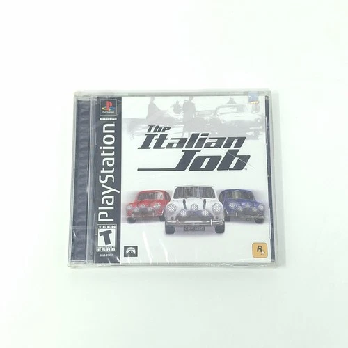 Italian Job (Sony PlayStation 1, 2002) Black Label Brand New Factory Sealed