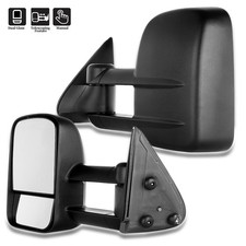 Pair Manual Tow Mirrors For 99-06 Chevy Silverado Gmc Sierra 1500 2500 3500 Hd Pair Manual Tow Mirrors For 99-06 Chevy Silverado Gmc Sierra 1500 2500 3500 Hd