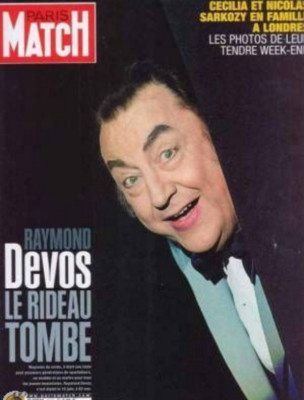 Paris Match n° 2979 - Numéro Hommage à Raymond Devos (22 juin 2006)