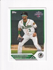 2023 Topps PRO DEBUT YEISON MORROBEL (#2)
