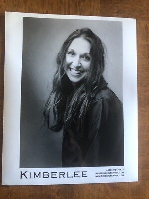Singer & Musician Kimberlee M. Leber Rare Vintage  8X10 Press Photo #1