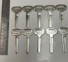Lot of 10 HINO TRUCK Key Blanks X274 / HN3 Ilco USA