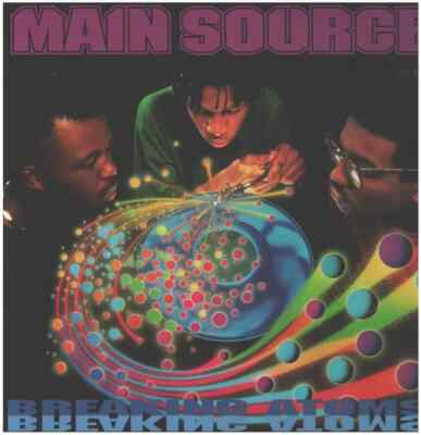 LP Main Source Breaking Atoms ORIGINAL FIRST PRESSING. NEAR MINT Wild Pitch